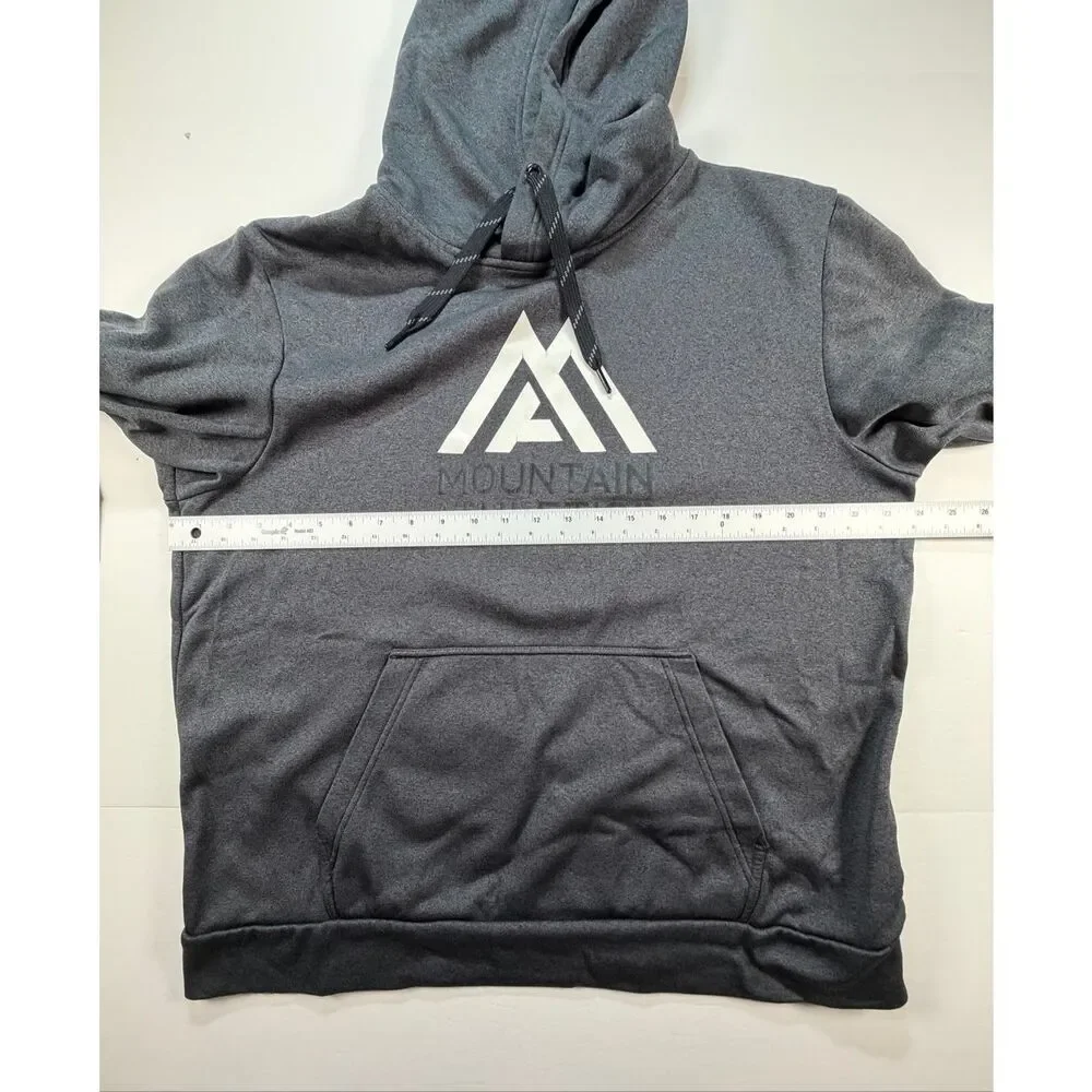 The North Face Hoodie Mountain Athletics Gray Pullover Sweatshirt Size Large Men